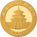 15 Gramm Goldmünze China Panda 2025
