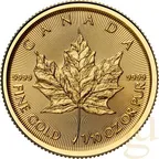 1/10 Unze Goldmünze Maple Leaf 2025
