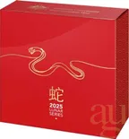 1 Unze Silbermünze Australien RAM Lunar Schlange 2025 Domed - Proof