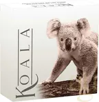 5 Unzen Silbermünze Australien Koala 2024 - High Relief - polierte Platte - rosè vergoldet