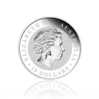 10 Unzen Silbermünze Australien Kookaburra 1999