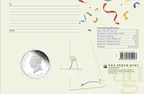 1/2 Unze Silbermünze Australien Happy Birthday - polierte Platte - coloriert - Coincard