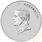 1 Unze Silbermünze Australien Lunar III Pferd 2026