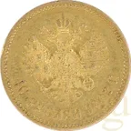 10 Rubel Goldmünze Nikolaus II 1902
