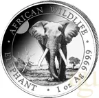 1 Unze Silbermünze Somalia Elefant 2025