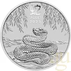 1 Unze Silbermünze Australien Lunar III Schlange 2025