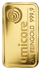 20 Gramm Goldbarren