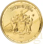 1 Unze Goldmünze EC8 St. Kitts & Nevis - Coat of Arms 2024