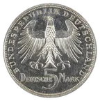 5 DM Silbermünze Friedrich von Schiller BRD