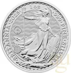 1 Unze Silbermünze Britannia 2025 - Tilawa Privy Mark