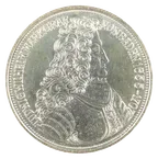 5 DM Silbermünze Markgraf von Baden BRD