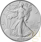 1 Unze Silbermünze American Eagle 2025 - Privy Mark