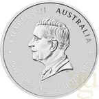 2 Unzen Silbermünze Australien Lunar III Pferd 2026