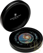 5 Unzen Silbermünze Australien Extragalactic Patinaed 2025 - coloriert mit Diamanten