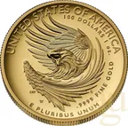 1 Unze Goldmünze American Liberty 2025 High Relief - polierte Platte
