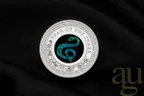 1 Unze Silbermünze Australien Lunar III Opal Schlange 2025 - polierte platte