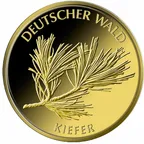 20 Euro Goldmünze Deutscher Wald - Kiefer 2013 (A)