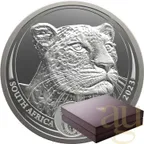 5 Unzen Silbermünze Südafrika Big Five Leopard 2023 proof
