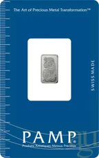 1 Gramm Platinbarren PAMP Fortuna
