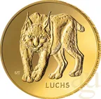 20 Euro Goldmünze Rückkehr der Wildtiere - Luchs 2025 (D)