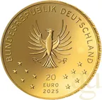20 Euro Goldmünze Rückkehr der Wildtiere - Luchs 2025 (D)
