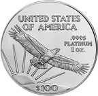 1/10 Unze Platinmünze American Eagle