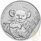 1 Kilogramm Silbermünze Australien Koala 2026