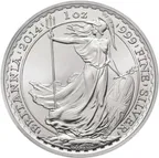 1 Unze Silbermünze Britannia 2014