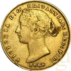 1 Sovereign Goldmünze Victoria Jugend - Australien