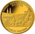 1/2 Unze Goldmünze - 100 Euro Goslar 2008 (J)