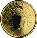 1 Unze Goldmünze EC8 Grenada - Scuba Diver 2019