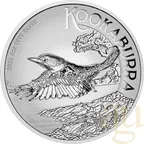 5 Unzen Silbermünze Australien Kookaburra 2026 - Incused Coin