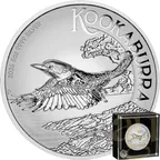 5 Unzen Silbermünze Australien Kookaburra 2026 - Incused Coin