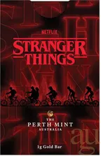 1 Gramm Goldbarren Perth Mint - Stranger Things