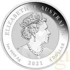 1 Unze Silbermünze Australien Quokka 2021