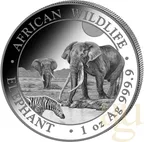 1 Unze Silbermünze Somalia Elefant 2026