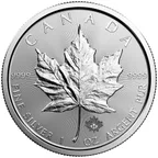 1 Unze Silbermünze Maple Leaf
