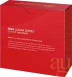 1 Unze Silbermünze Australien RAM Lunar Pferd 2026 Domed - Proof