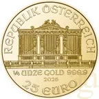 1/4 Unze Goldmünze Wiener Philharmoniker 2026