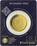 1 Unze Goldmünze EC8 Grenada - Octopus 2020