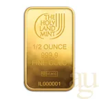 1/2 Unze Goldbarren The Holy Land Mint - Dove of Peace