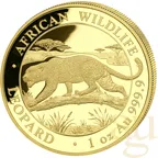 1 Unze Goldmünze Somalia African Wildlife Leopard 2026