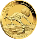 1/10 Unze Goldmünze Australien Känguru 2015