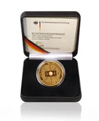 1/2 Unze Goldmünze - 100 Euro 2005 Fußball WM 2006 (A)
