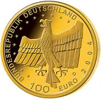 1/2 Unze Goldmünze - 100 Euro Bamberg 2004 (A)
