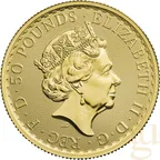 1/2 Unze Goldmünze Britannia 2022