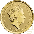 1/4 Unze Goldmünze Britannia 2022