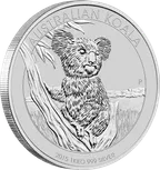 1 Kilogramm Silbermünze Australien Koala 2015