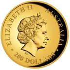 2 Unzen Goldmünze Australien Wedge Tailed Eagle 2018 proof - high Relief Prägung