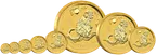 10 Unzen Goldmünze Australien Lunar II Affe 2016